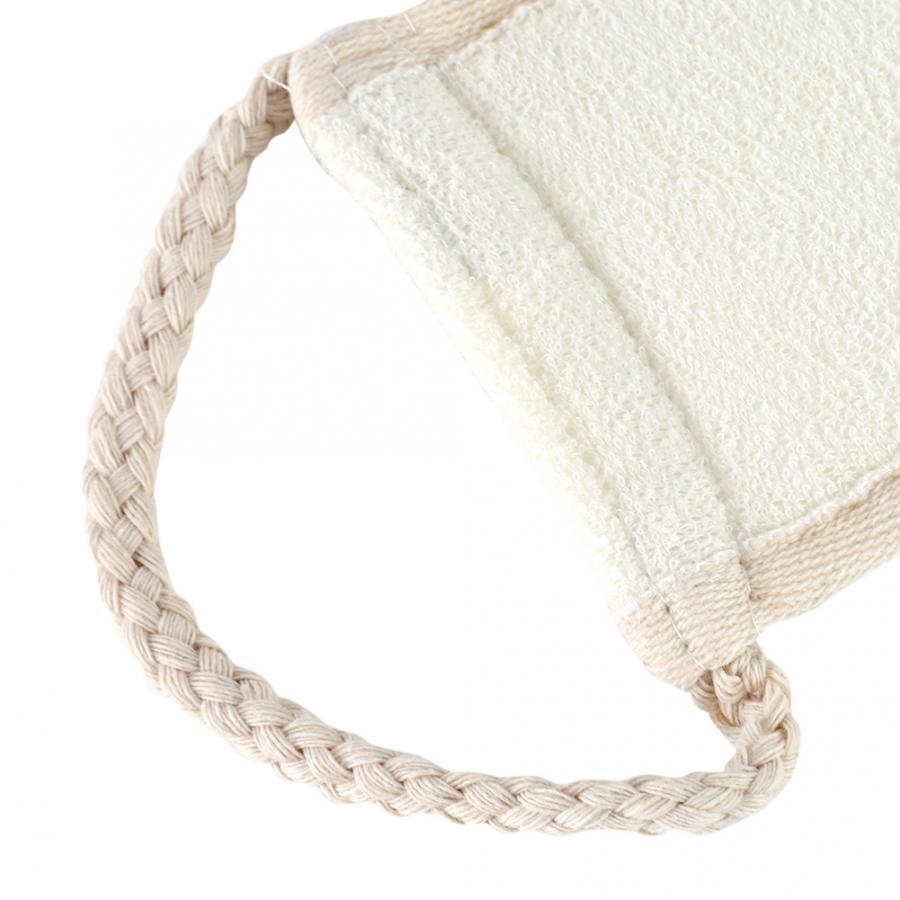 Strandlaken Body Exfoliërende Katoen Linnen Handdoek Douche Terug Schrobben Baden Tool Badhanddoeken Voor Volwassenen