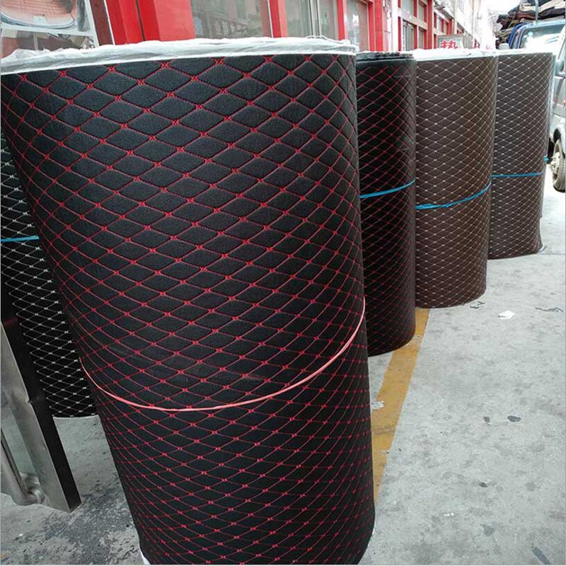 Xpe super fiber læder materiale bilmåtte tæppe vandtæt pude bil forsyninger vandtæt pude bagagemåtte