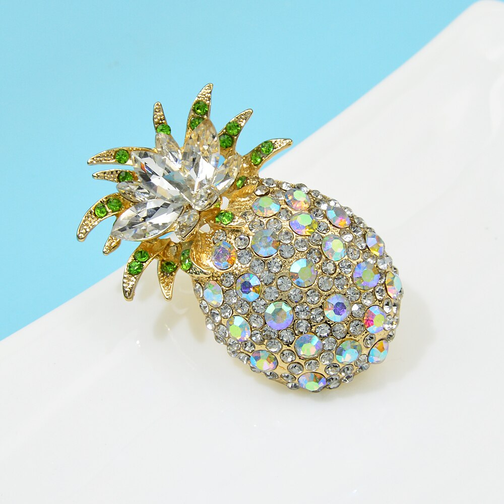 Cindy Xiang Grote Ananas Broche Mode Fruit Pin Vrouwen Sieraden
