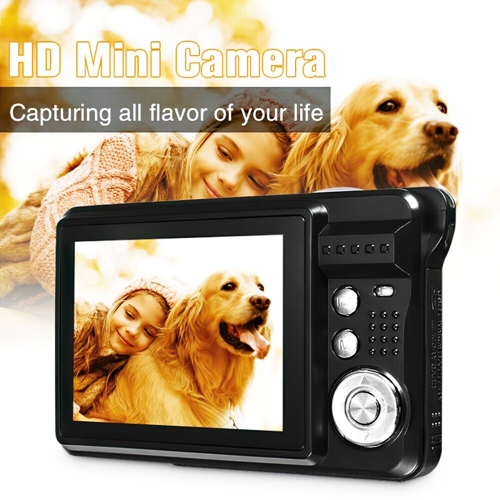 2.7 &quot;HD 1080P 18MP ZOOM Mini fotocamera digitale DV Video videocamera per bambini videocamera anti-vibrazione regalo per bambini