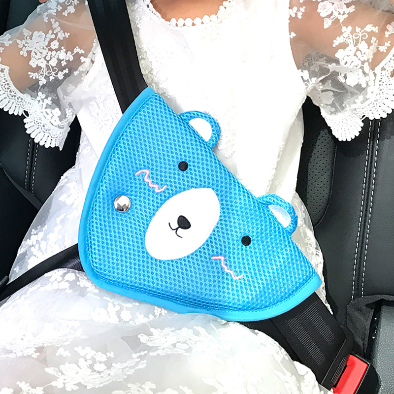 Driehoek Gordel Richter Baby Kids Auto Veilig Seat Riemspanner Apparaat Auto Veiligheidsgordel Pad Kind Buik Buik Bescherming
