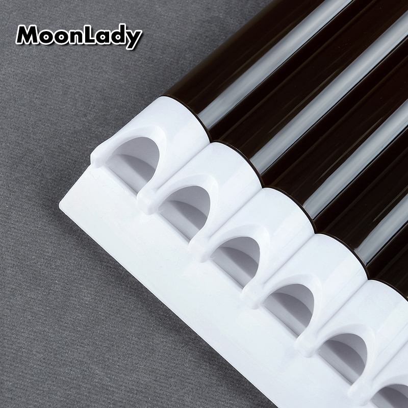 18 pipes pan fløyte pan pipe g key abs plast tradisjonelt treblåsemusikkinstrument for nybegynnere og musikalske elskere