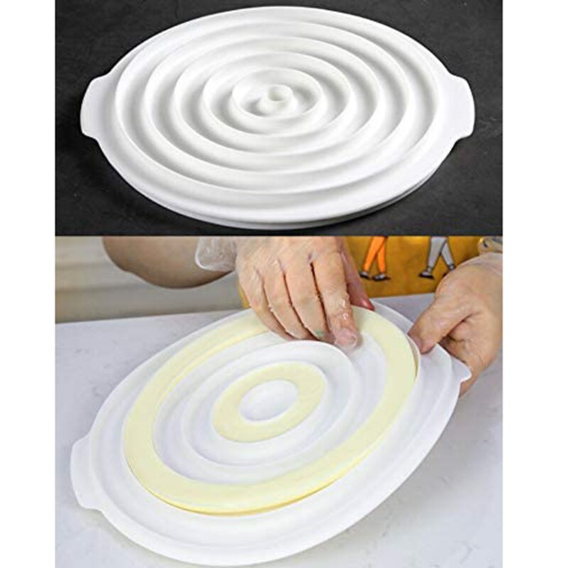 Silicone Chocolate Ring Mold For Planet Cake Base Halo Different Size Circle Mold For Fondant Cake Candy Clay Keychain Jewelry