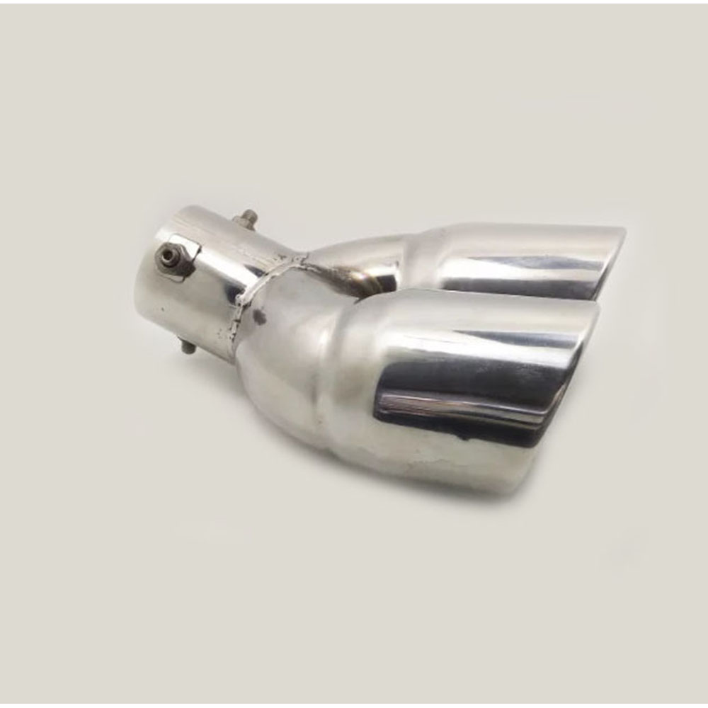 car Stainless steel cover muffler pipe outlet dedicate exhaust tip end tail 1pcs For Honda Fit Jazz: B0005Sa63