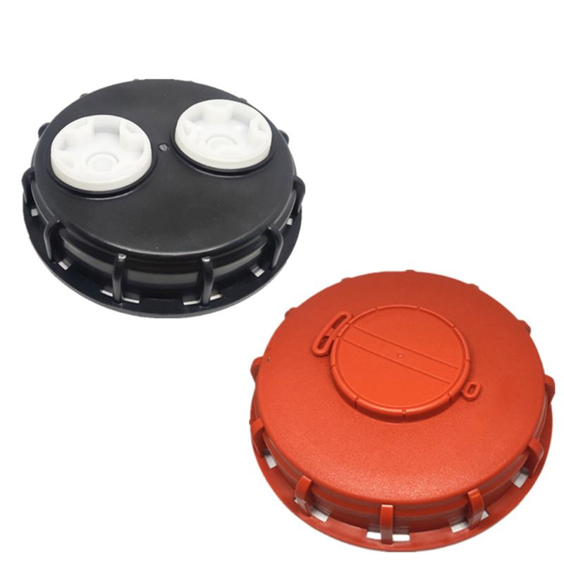 Plastic IBC Tank Cap Cover Lid Bung Adapter with Vent Plug Ball Valve Leakproof