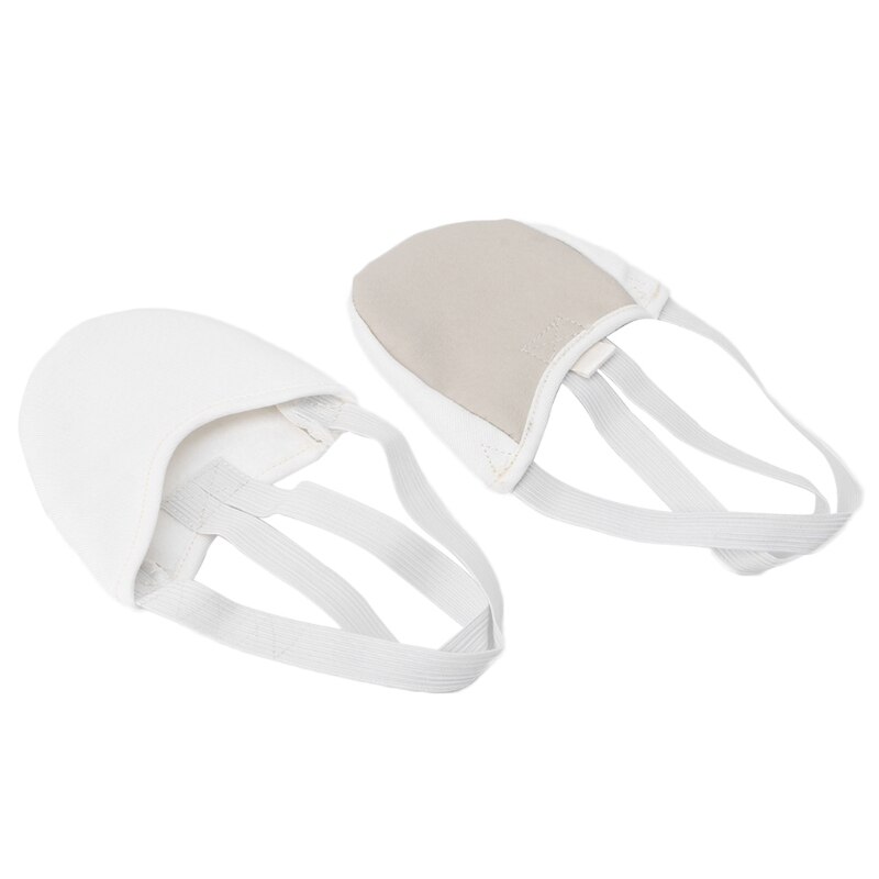 Half Faux Leather Sole Ballet Point Dance Shoes Rhythmic Gymnastics Slippers