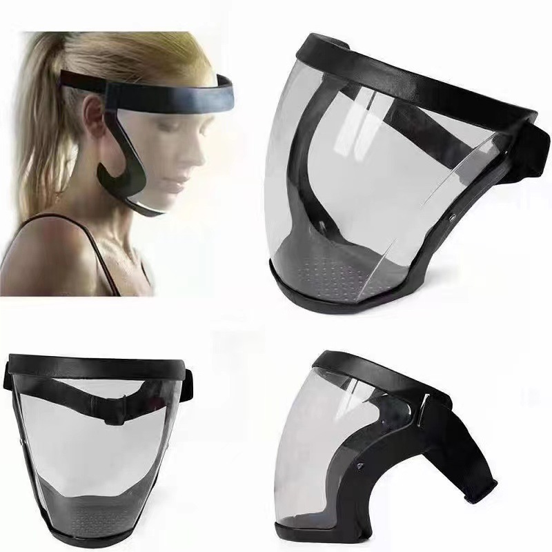 Beschermmasker Transparant Gezichtsbeschermer Gezicht Gezichtsmasker Beschermend Buitenveiligheidsmasker Hoofdbedekking Bescherming Spatwaterdicht