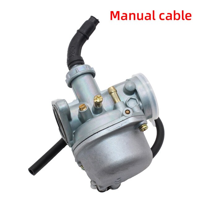 Carburateur PZ16 PZ19 PZ20 PZ22 PZ26 PZ27 PZ30, câble à main, pour 50cc-250cc, Dirt Bike, ATV, Go kart: PZ19-2