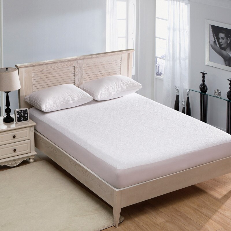 Waterdichte Sprei Op Het Bed Matrasbeschermer Ademend Matras Pad Cover Hoeslaken Met Diepe Zak Bed Cover 160x200