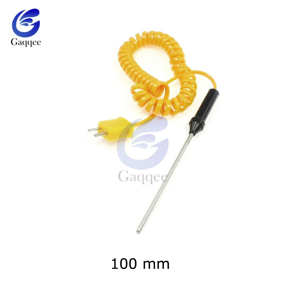 K-Thermokoppel Sensor 10 Cm/30 Cm/50 Cm Temperatuurregelaar-50C Tot 1200 met Kabel Voor Digitale Thermometer: 10cm
