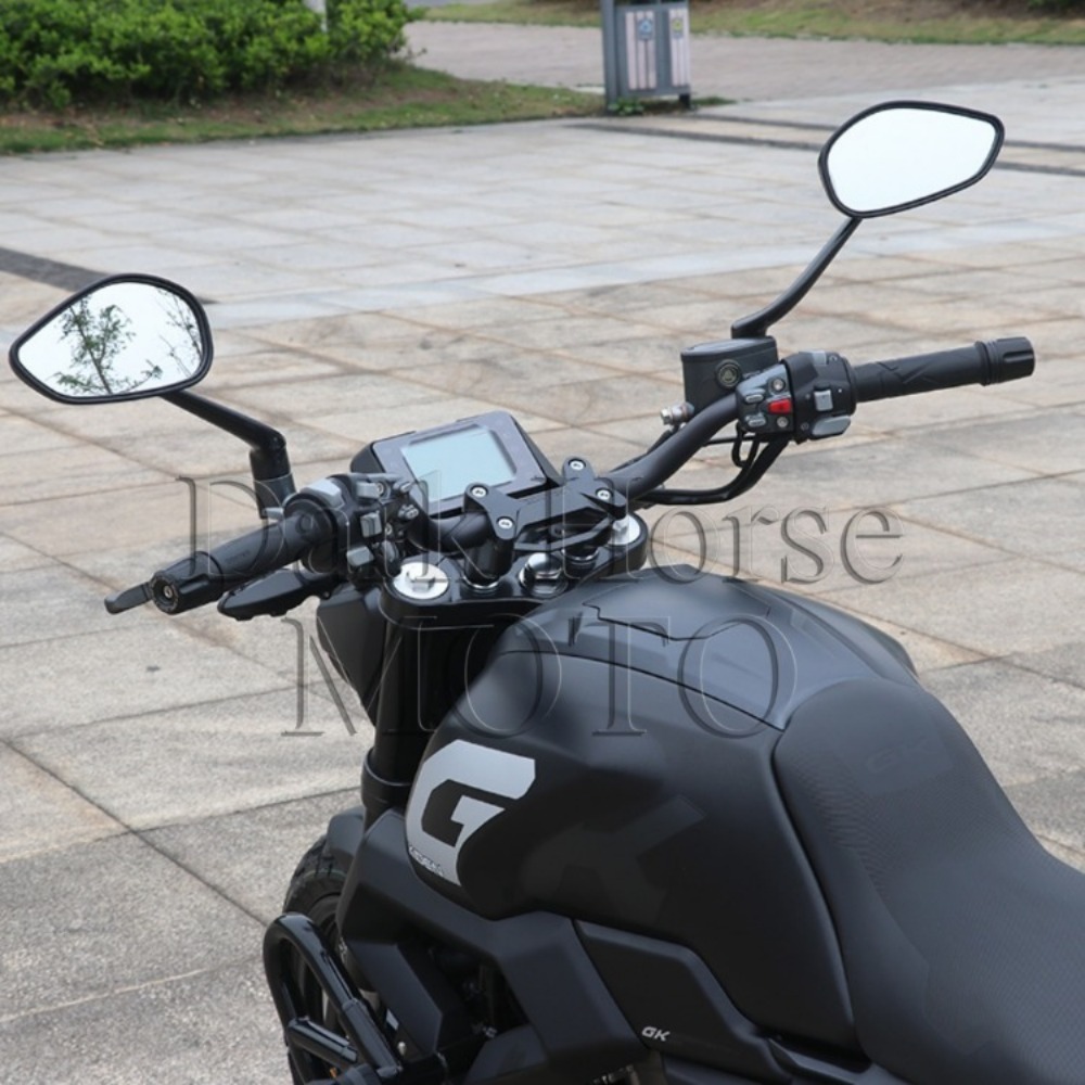 Motorrad-Rückspiegel, modifizierter Reflektor-Rückspiegel, zerstörungsfreie Installation für KIDEN ZT200-GK-G3 ZONTES GK-125
