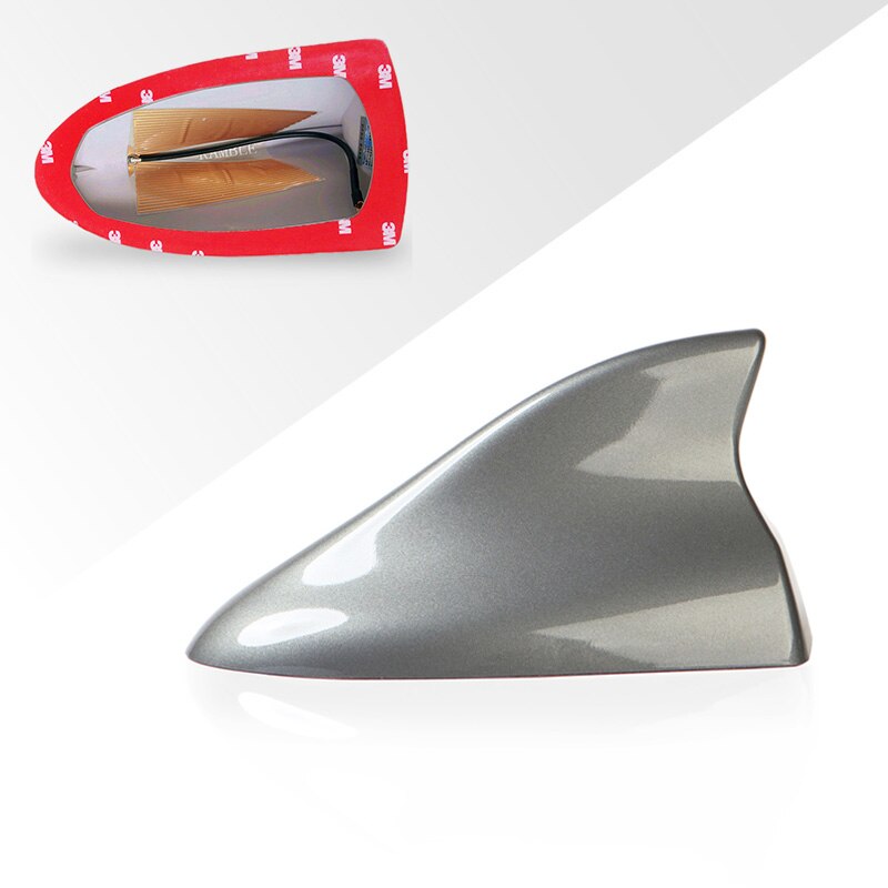 Ramble-antenne Fin de voiture pour Peugeot , 3008, 4008, 5008 et, accessoire de Modification au toit de voiture, Black Pearl blanche gris rouge: Gray Standard Style