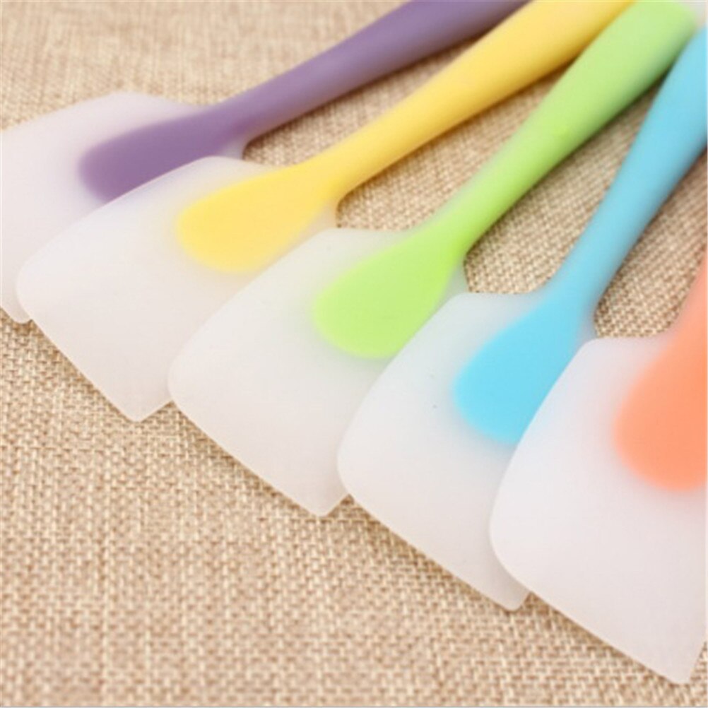 Silicone Scraper Cakes Double Spatula Spoon Cookie Spatulas Pastry Scraper Mixer Buttter Ice Cream Scoop Baking Tools