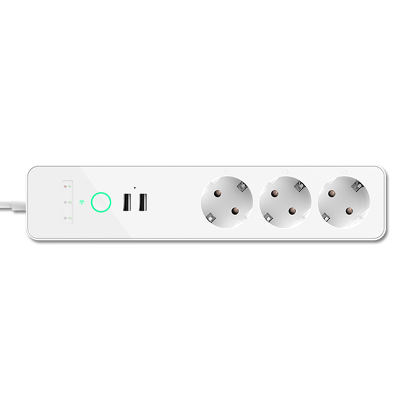 WiFi Smart Power Strip Electrical Socket Samrt Plug App Voice Control With USB Port Work With Alexa Google Home Assistant: Default Title