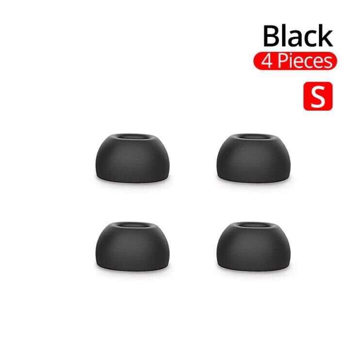 Pzoz 6 st för airpods pro tips öron hörlurar memory foam för airpods 3 bluetooth hörlurar tillbehör brusreducering 4 st: S för 4 st