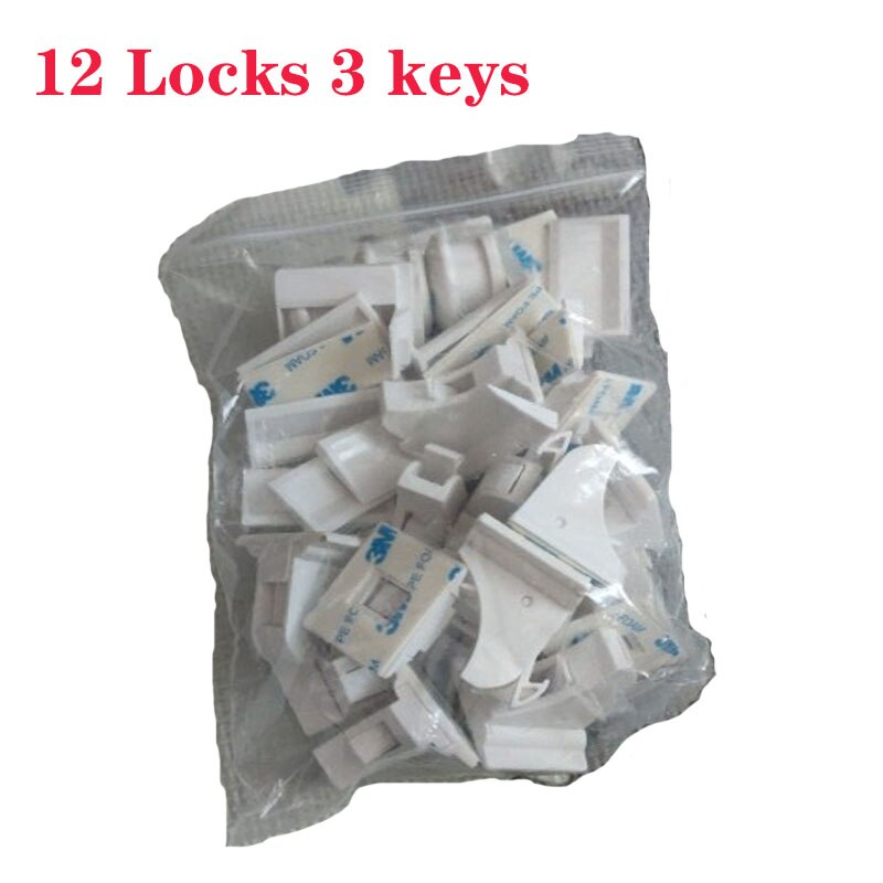 Safety Magnetic Child Lock Children Protection Baby Lock Drawer Latch Cabinet Door Lock Limiter Children Security Locks: C