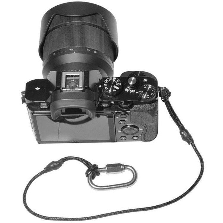 Kamerarem sikkerhedsreb håndrem hænge spænde skulderrem krog til dslr canon nikon sony kamera quick release skulder