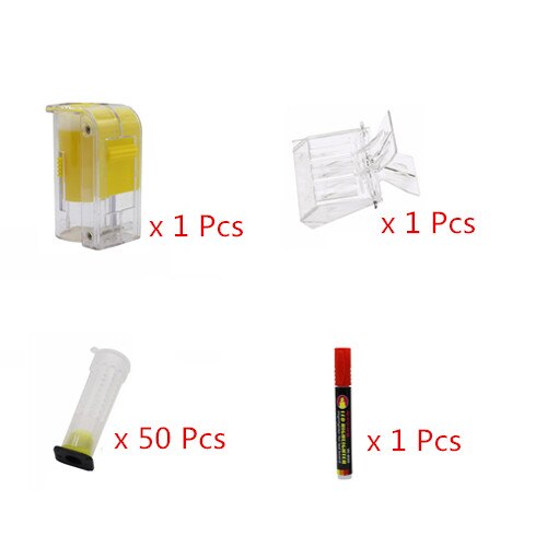 MOGOULUA 15pcs Professional Beekeeping Tool Kit Beekeeping Foundation