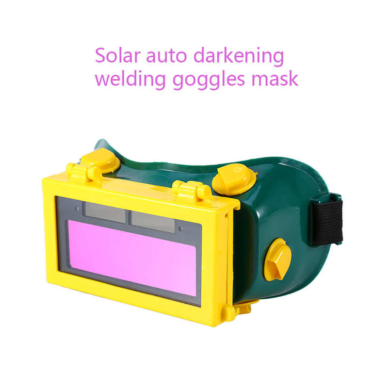 Welding screen Solar Auto Darkening Welding Cover Helmet Welding Eyeshade Eyes Goggles Safety for Welding