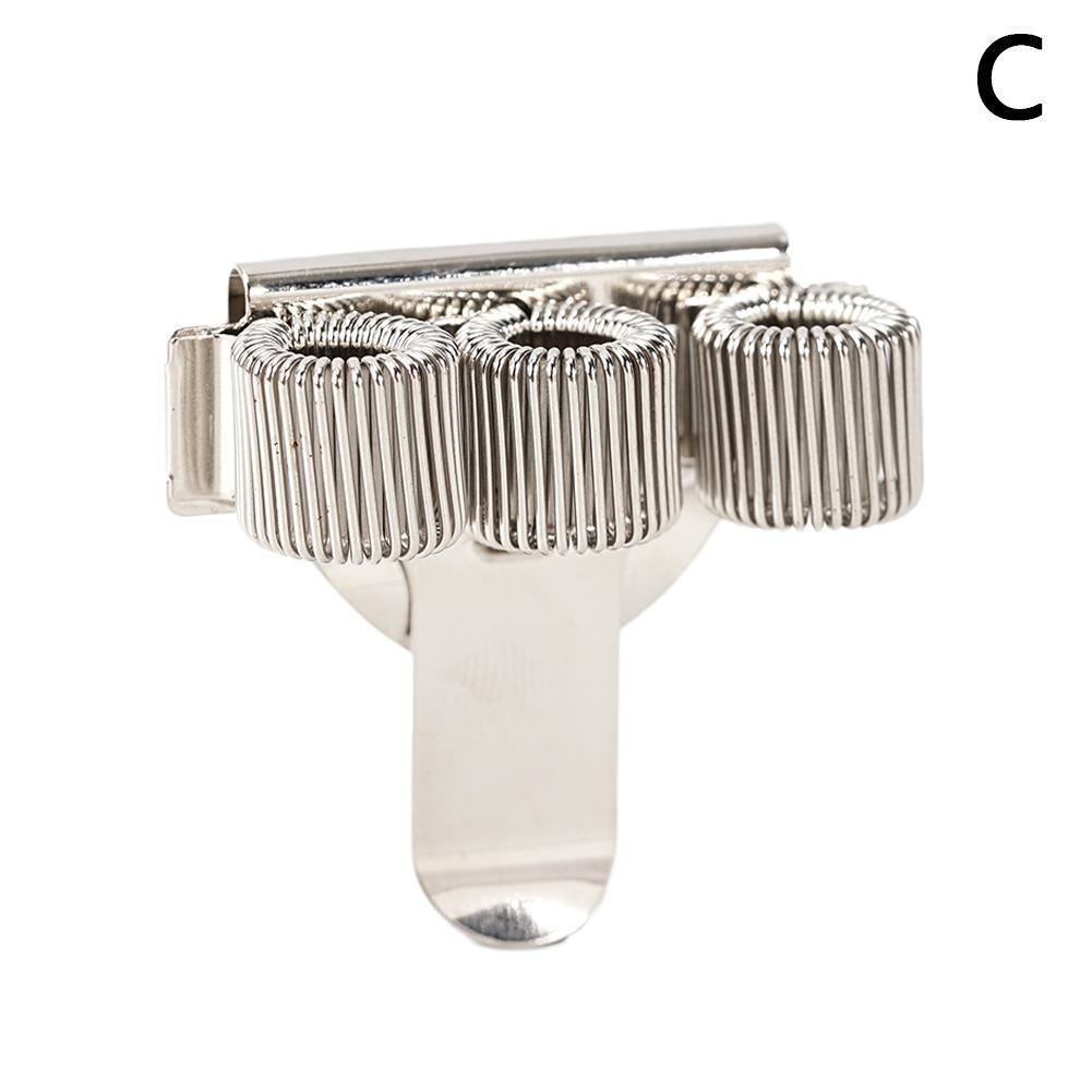 Metalfjederpenholder med lommeklip læger sygeplejerske enkelt / dobbelt / tredobbelt ensartet holder penhul  d0 a 5: C