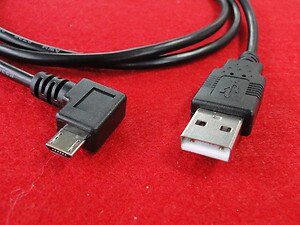 Xiwai Haaks 90 Graden Micro Usb Male Naar Usb Male Charge Kabel 1M