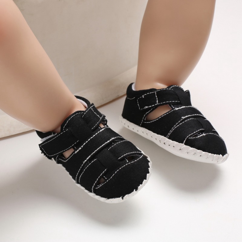 Infant Baby Boys Breathable Hollow Shoes Soft Bottom Non-slip Scandles Baby Shoes o