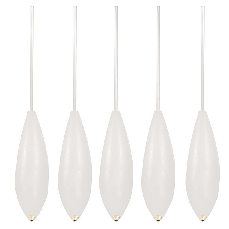 5Pcs Acrylic Fishing Float Sinking-down Bombarda Floats 5/10/15/20g Transparent Fishing Float Fishing Tackle