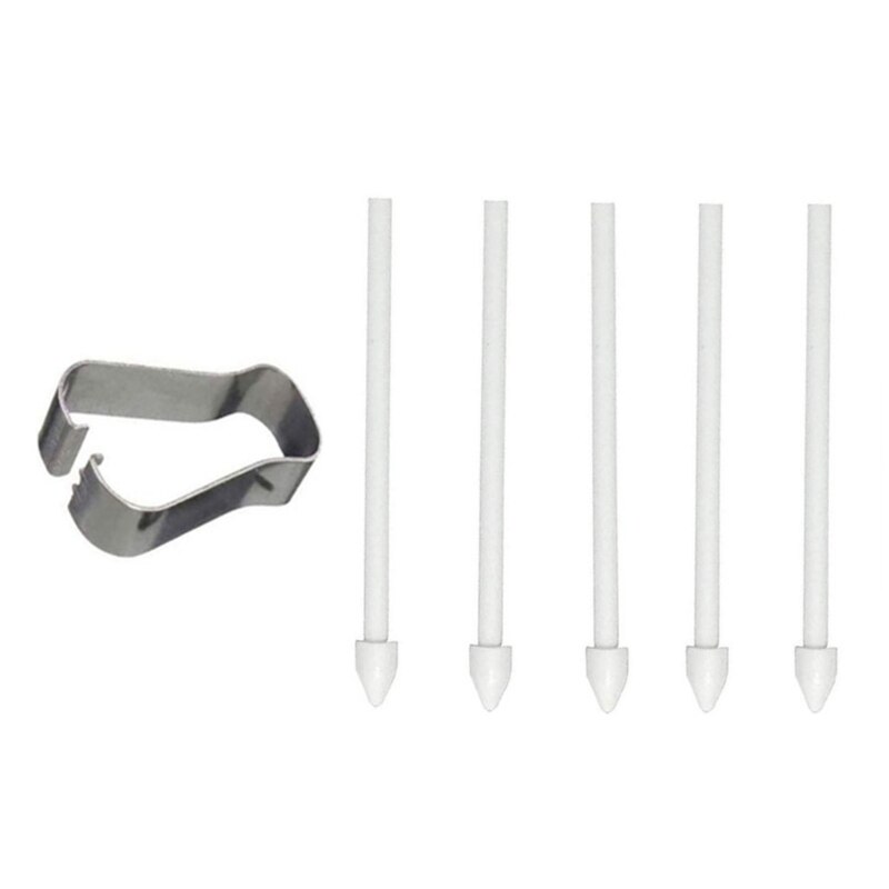 1Set Removal Pincet Tool Touch Stylus S Pen Nib Tips Voor Samsung-Galaxy Tab Voor Tab S7 T870 t875/S7 Plus S7 + T970: WHITE