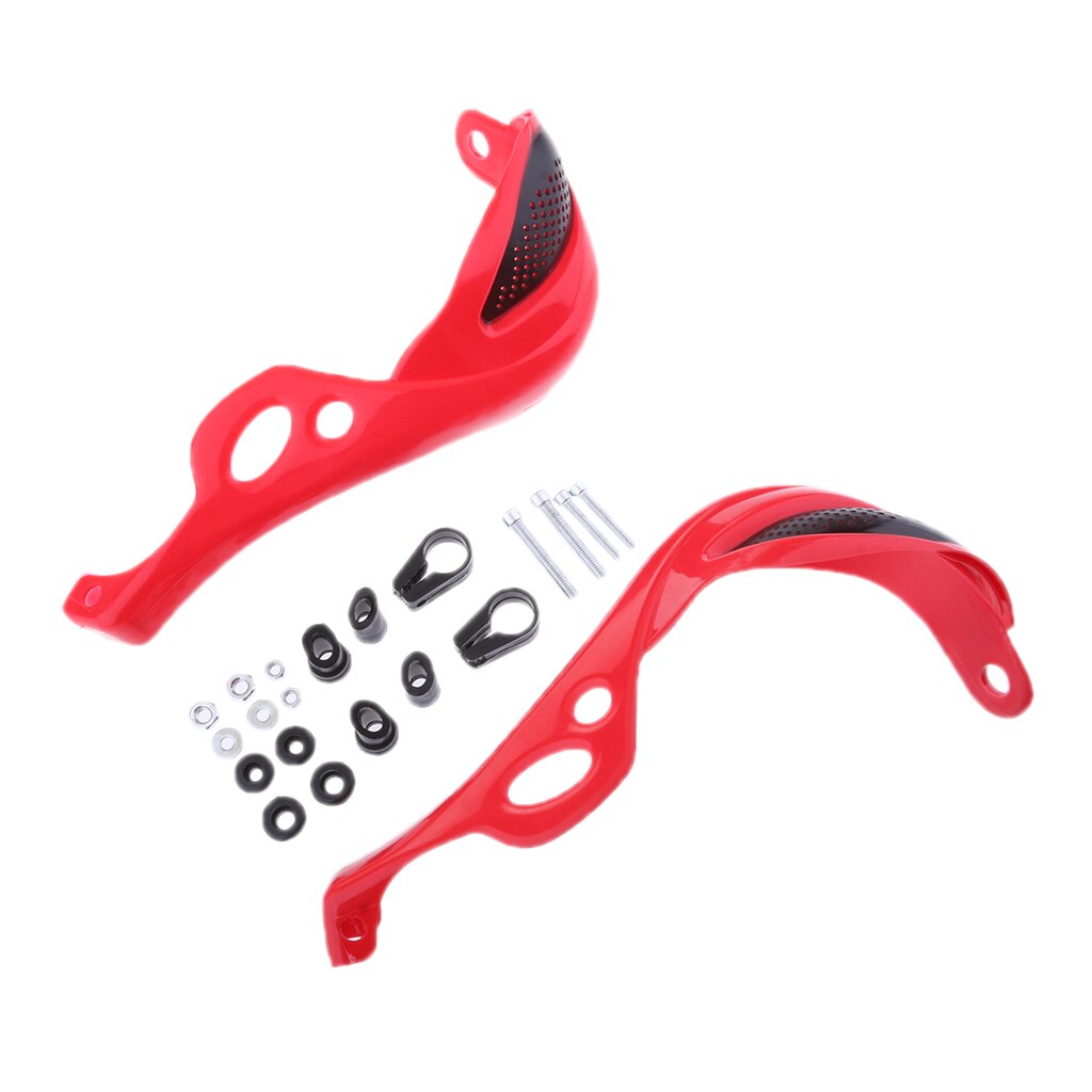 Motorfiets Dirt Bike Atv 7/8 &#39;22Mm Stuur Blauw Hand Guard Voor Xr Kx: Red