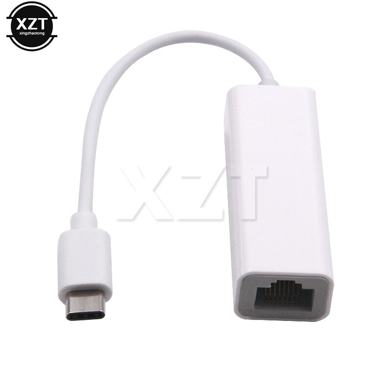 1 St USB3.1 Type-C Ethernet Netwerk RJ45 10/100 Gigabit Wired Internet Kabel Voor Macbook Windows Systemen Adapter