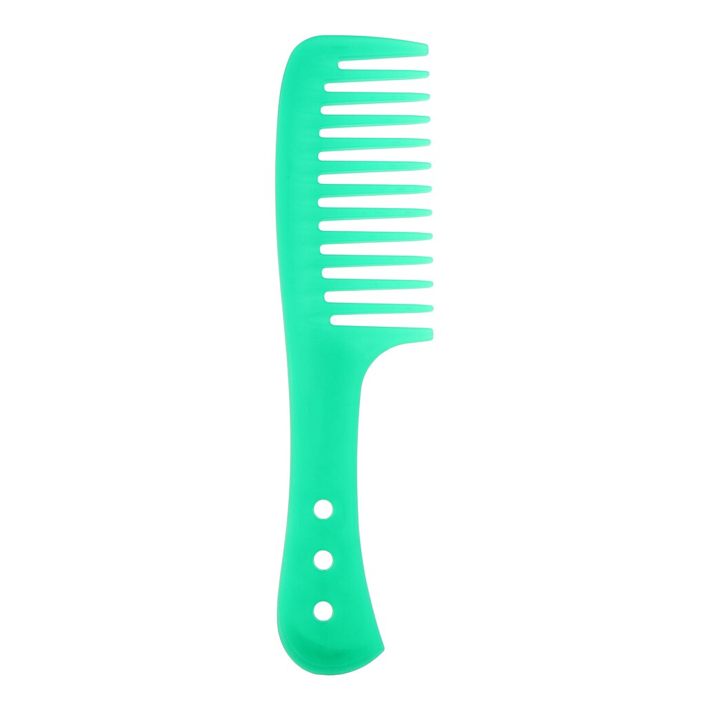 Set  of 4 bärbara frisörer bredtandad kam lockigt hår detangler hårbotten massage borste kam
