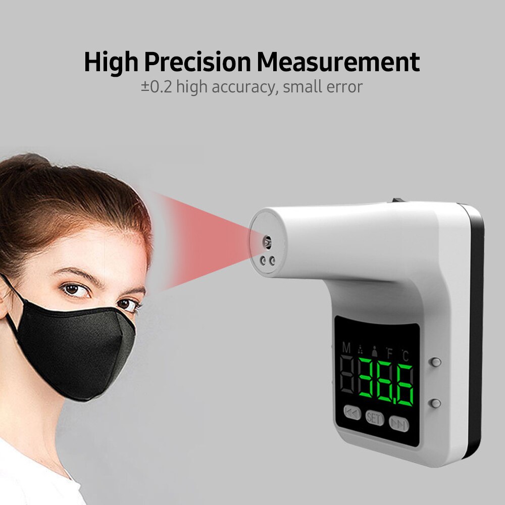 Non-contact Infrared Thermometer High-precision Automatic Induction Thermometer Rapid Measurement Support ℃/℉ Switch