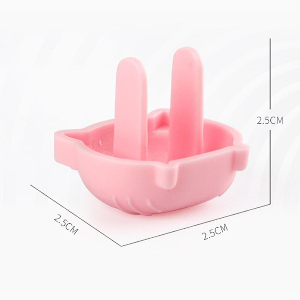 Kuulee 6 st eluttag lock lock baby söt djur piggy form plug protector säkerhetslock shock shock cover