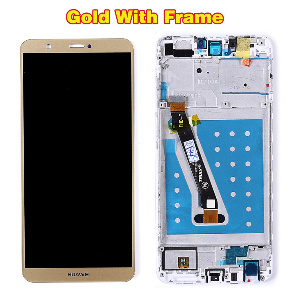 Huawei P smart 5.65 pouces LCD affichage Écran Tactile Numériseur DT1 Cadre 2160*1080 Huawei Enjoy 7S LCD écran