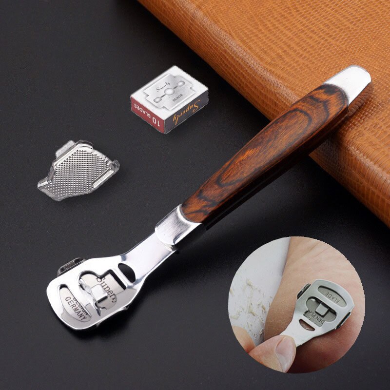 Calli rimozione strumenti per la cura delle mani e dei piedi calli per piedi rimozione tallone rimozione della pelle dura piedi per le mani Pedicure rasoio 10/20 zoppo