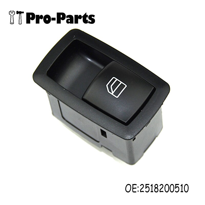 Nuovo pulsante interruttore alzacristalli elettrici 2518200510 per Mercedes classe A B ML GL R W251 W169 W245 X164 W164 lato passeggero 251 820 05 10