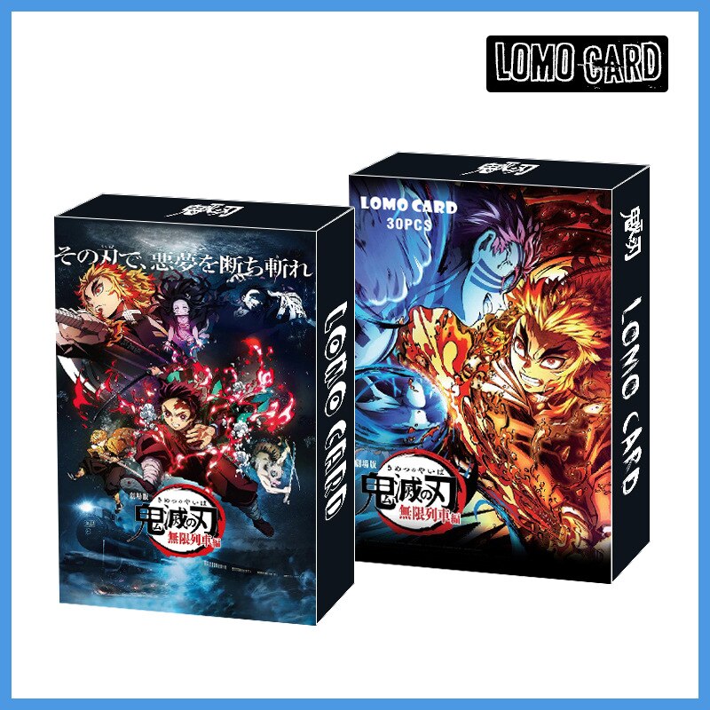 30 Stks/set Anime Demon Slayer Lomo Card Kids Mini Postkaart Lomo Kaart Fotokaart Voor Fans Collection: guimie07