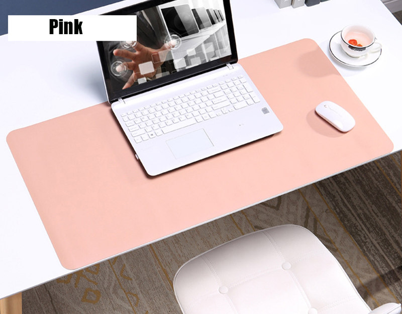 40*80CM Spielen Maus Pad Gamer Einfarbig Tastatur Maus matt Geschäft Mousepad für PC Laptop Spielen mauspad schreibtisch Mousepad: Rosa