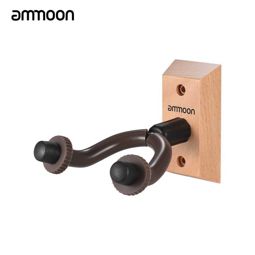 Ammoon Guitar Hanger Hook Holder Wall Mount Stand for Electric Acoustic Guitars Bass Ukulele Guitar Accessories guitar parts: Type 2