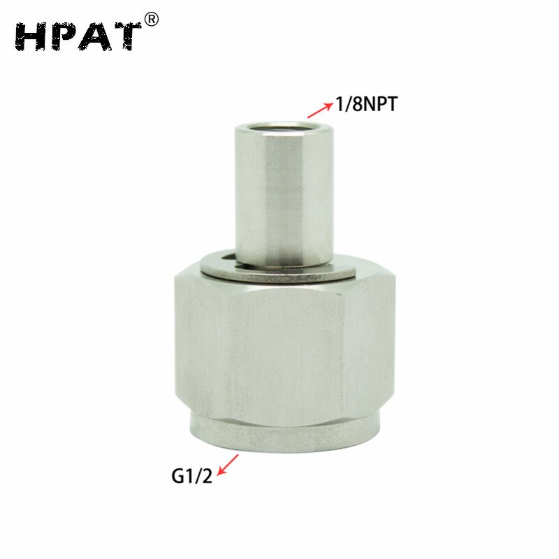 HPAT 2pcs/lot Soda Adapter with Quick Disconnect 1/8NPT Thread for Connecting Big Co2 Tank Cylinder: CGA320