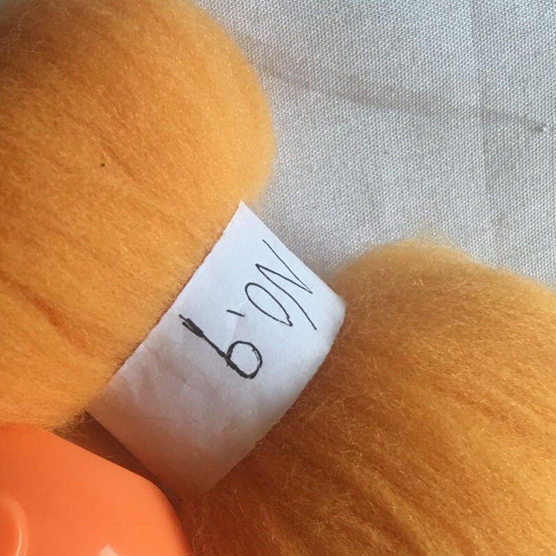 WFPFBEC 70 s Australië GEKAMD 100% WOL fiber merino diy wol voor neddles vilten 50g 100g NR 9