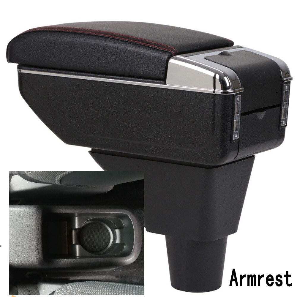 Für Citroen C3 C4 Armlehne Box Center konsole Arm Rest Zentrum Centre Console Storage Box