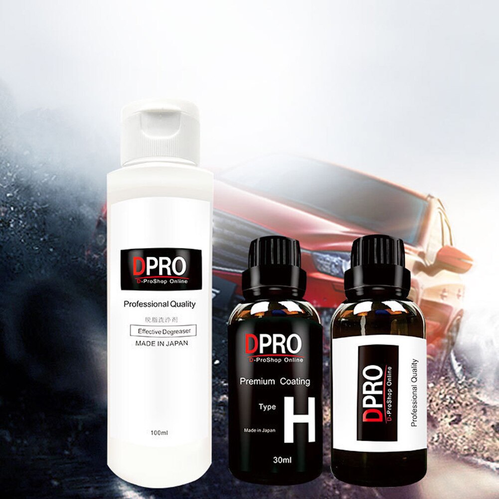 9H Liquid Glass Ceramic Car Coating Waterproof Nano Ceramics Car Paint Care Liquid Anti-scratch Super Hydrophobic Glass Coating