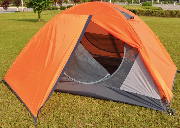 Rainstorm tent 2 people wild mountaineering couple camping set ultra light rainproof portable