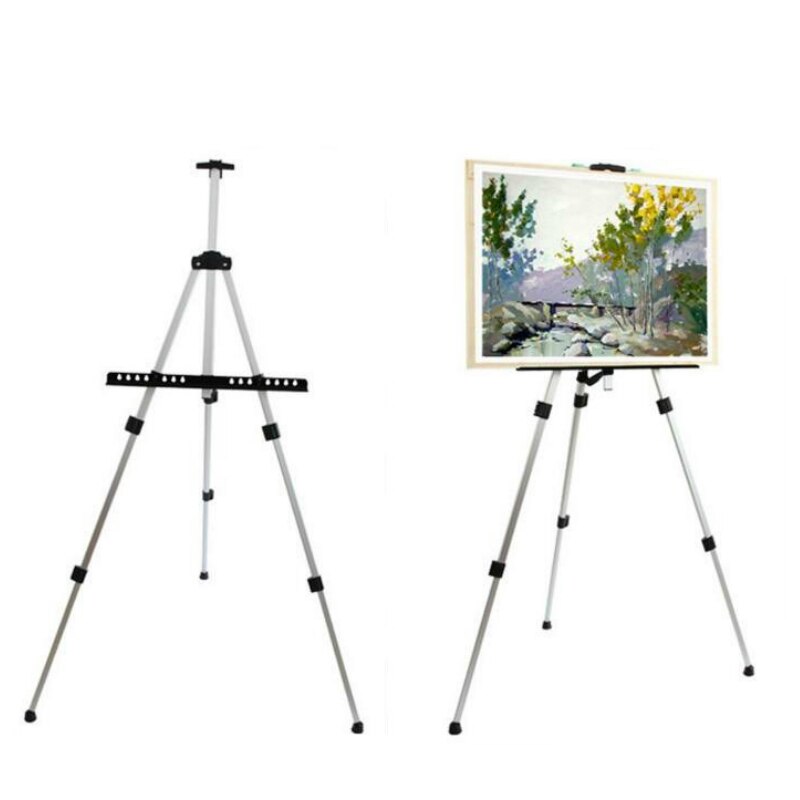 Verstelbare Aluminium Legering Stand Display Plank Schets Schildersezel Poster Opvouwbare Display Rack Statief Voor Kunstenaar Art Gereedschap