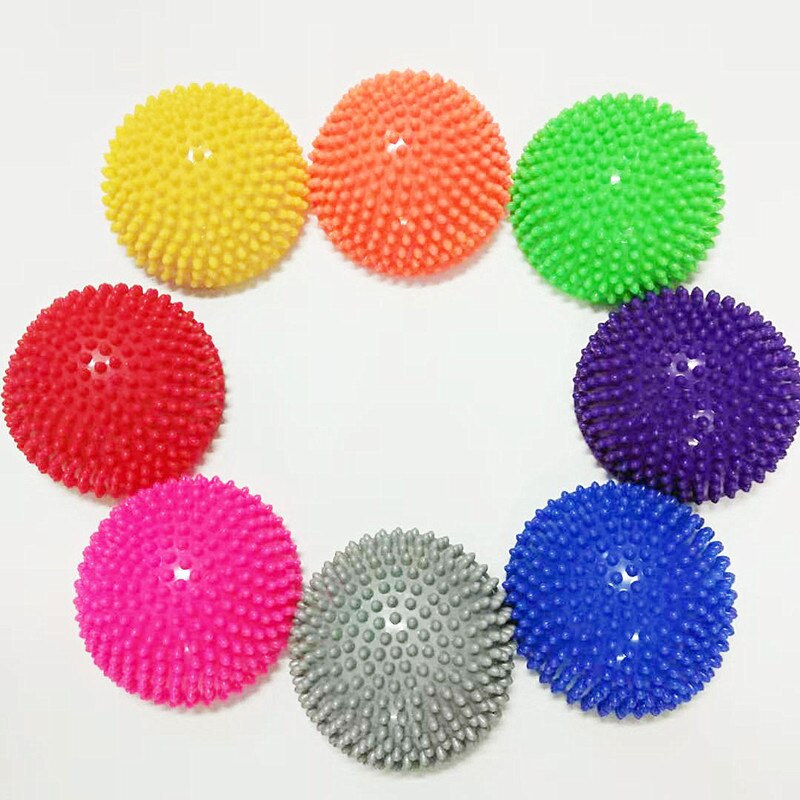 Los niños hemisferio piedras punta masaje Fitball bola Balance media pelota para Yoga de integración sensorial bola juegos deportes Juguetes