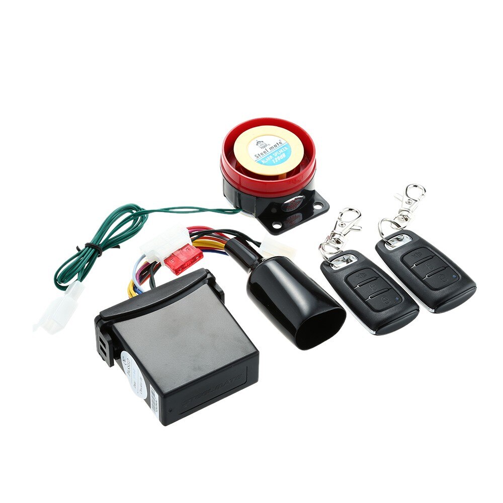 886e 1- veis motorsykkel alarmsystem vannavstøtende ecu motorsykkel motor immobilisering med fasjonabel avsender