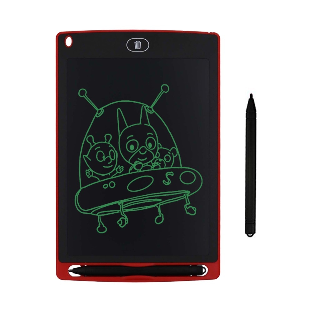 8.5 tums mini små tavlor svart tavla lcd surfplatta magnetisk svarta tavla för flickor pojkar graffiti krita elektronisk skrivtavla