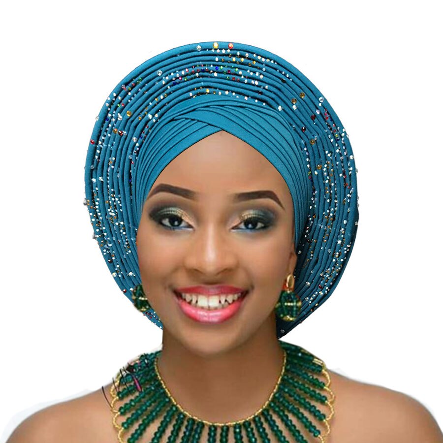 Turbante africano para boda, cinta para la cabeza, turbante africano