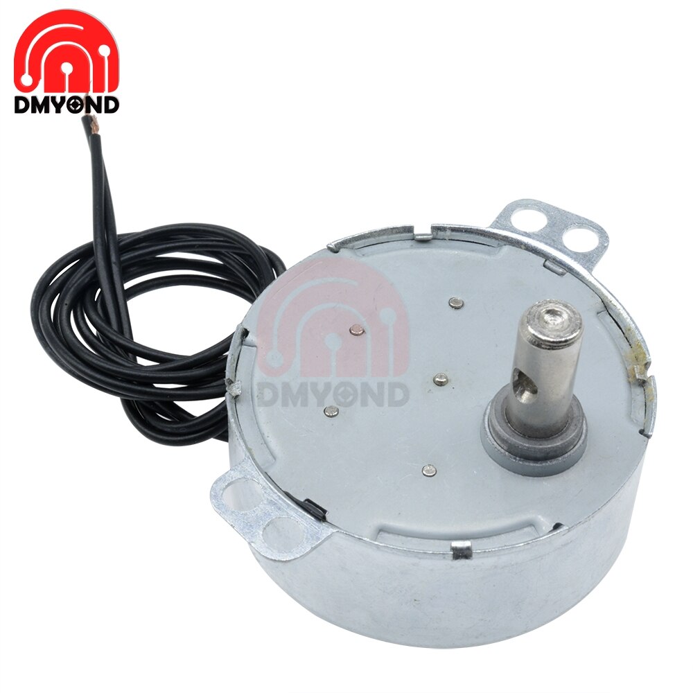 AC 12V 220-240V TYC-50 Motor AC Drive 5-6 r/min Stable Synchronous Motor Pro 4KGF.CM 4W CW/CCW Microwave Turntable